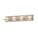 Orbit Bath Bar 2-Light - Matte Satin Nickel / White Opal Orbit Bath Bar 2-Light - Matte Satin Nickel / White Opal