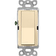 Claro Single Pole Switch - Ivory Claro Single Pole Switch - Ivory /