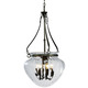 Acharn Large Pendant - Dark Smoke / Water