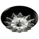 Orleans Ceiling Flush Mount - Polished Chrome / Black Orleans Ceiling Flush Mount - Polished Chrome / Black