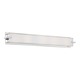 Cubism Tube Bath Bar - Chrome / White
