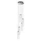 Fairy Cylindrical 5 Light Suspension - Polished Chrome / Crystal Fairy Cylindrical 5 Light Suspension - Polished Chrome / Crystal