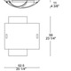Metafisica Ceiling Flush Mount -  / 