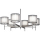 Saturnia Chandelier - Stainless Steel / Silver Saturnia Chandelier - Stainless Steel / Silver