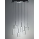 Spillray Six Light Linear Suspension - Polished Chrome / Crystal Spillray Six Light Linear Suspension - Polished Chrome / Crystal