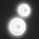 Planet Wall / Ceiling Mount - Polished Chrome / Satin White
