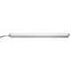 Light Channel Millwork Clear Lens - Satin Aluminum / Clear Lens