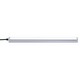 Light Channel Surface Mount Diffused White Lens - Satin Aluminum / Diffused Lens Light Channel Surface Mount Diffused White Lens - Satin Aluminum / Diffused Lens