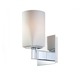 Park Vanity Wall Sconce - Chrome / White Opal Park Vanity Wall Sconce - Chrome / White Opal