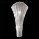 Contessina P Rugiada Wall Sconce - Polished Chrome / Clear