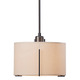 Exos Small Single Suspension - Dark Smoke / Natural Linen