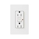 Claro 15A GFCI Tamper Resistant Receptacle - White Claro 15A GFCI Tamper Resistant Receptacle - White /