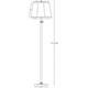 Bruno Adjustable Club Floor Lamp -  / 