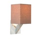 Sable Square Wall Sconce - Satin Nickel / Camel Felt Sable Square Wall Sconce - Satin Nickel / Camel Felt