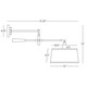 Real Simple Reading Arm Wall Sconce -  / 