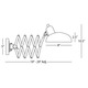 Bruno Scissor Arm Pharmacy Wall Sconce -  / 