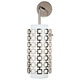 Parker Pendant Wall Sconce - Polished Nickel / Frost White