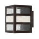 Sierra Exterior Wall Sconce - Spanish Bronze / Seedy Glass / Stone Sierra Exterior Wall Sconce - Spanish Bronze / Seedy Glass / Stone