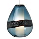 Miyu Pendant - Satin Nickel / Steel Blue Miyu Pendant - Satin Nickel / Steel Blue