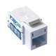 RJ45 Cat 5e Network Jack - White RJ45 Cat 5e Network Jack - White /