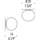 Sphera PP20 Wall / Ceiling Mount -  / 