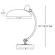 Bruno Adjustable C Arm Table Lamp -  / 