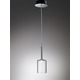 Spillray Single Pendant - Polished Chrome / Crystal