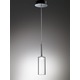Spillray Single Pendant - Polished Chrome / Crystal
