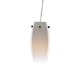 Obelisque Pendant - Matte Satin Nickel / White Opal Obelisque Pendant - Matte Satin Nickel / White Opal