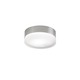 360 Round Ceiling Flush Mount - Satin Nickel / Frost