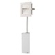 Step Main LED Wall Mount W / Corrugated Faceplate - White Step Main LED Wall Mount W / Corrugated Faceplate - White /