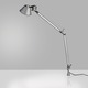 Tolomeo LED Classic Desk Lamp with In Set Pivot - Aluminum / Aluminum Tolomeo LED Classic Desk Lamp with In Set Pivot - Aluminum / Aluminum