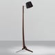 Silva LED Floor Lamp - Oiled Walnut / Ebony Wood Silva LED Floor Lamp - Oiled Walnut / Ebony Wood