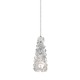 FJ Ice Pendant 24V - Satin Nickel / Crystal