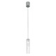 Fairy Cylindrical Pendant - Polished Chrome / Crystal Fairy Cylindrical Pendant - Polished Chrome / Crystal