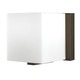 Borg Vanity Wall Sconce - Oil Rubbed Bronze / White Opal