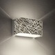 Block Wall Sconce - Bronze / Bronze With White