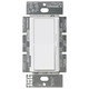 Diva 8A Fluorescent 3-Way/ Single Pole Dimmer - White / 