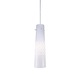 FJ White Night Pendant 24V - Satin Nickel / White