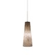 FJ Tower Of Love Shattered Pendant 24V - Satin Nickel / Shattered Golden White
