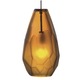 Briolette Pendant - Bronze / Amber Briolette Pendant - Bronze / Amber