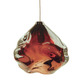 FJ Happy Kiss Pendant - Satin Nickel / Aubergine FJ Happy Kiss Pendant - Satin Nickel / Aubergine