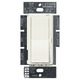 Diva Satin 600W Incandescent Single Pole Dimmer - Biscuit / 