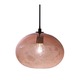 Ellipse Bubble Pendant - Dark Bronze / Black Cord / Aubergine Ellipse Bubble Pendant - Dark Bronze / Black Cord / Aubergine