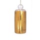 FJ Long Gong Pendant - Satin Nickel / Gold Leaf FJ Long Gong Pendant - Satin Nickel / Gold Leaf