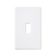 Fassada 1 Gang Wall Plate Fassada 1 Gang Wall Plate