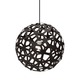 Coral Pendant - White / Black