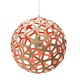 Coral Pendant - White / Natural / Red