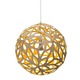 Floral Pendant - White / Natural / Yellow