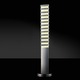 Piano LED Floor Lamp - Silver / 